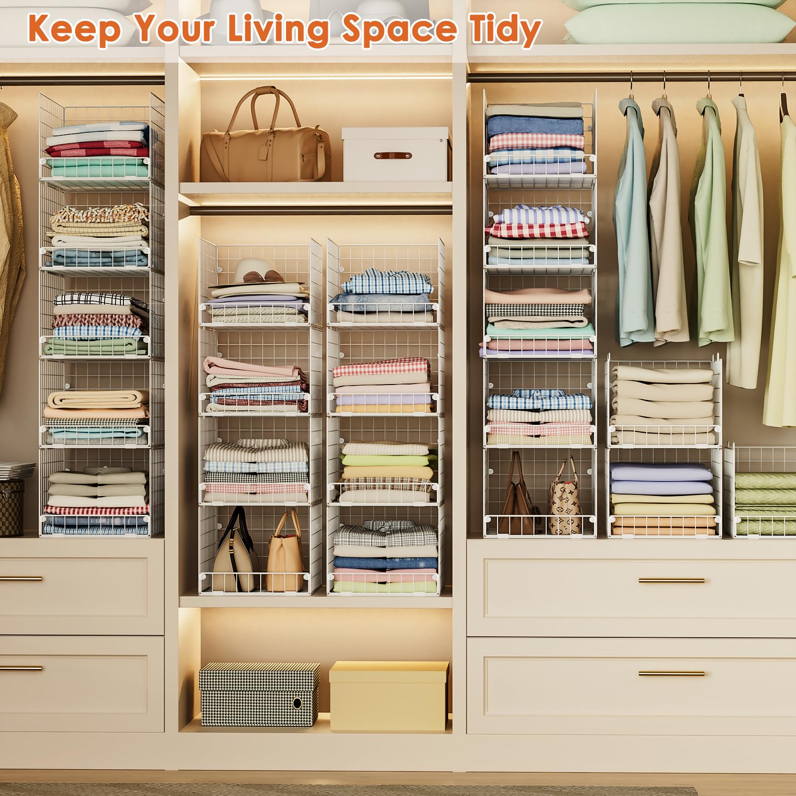 Yociyoga patent-protected closet storage for durable design