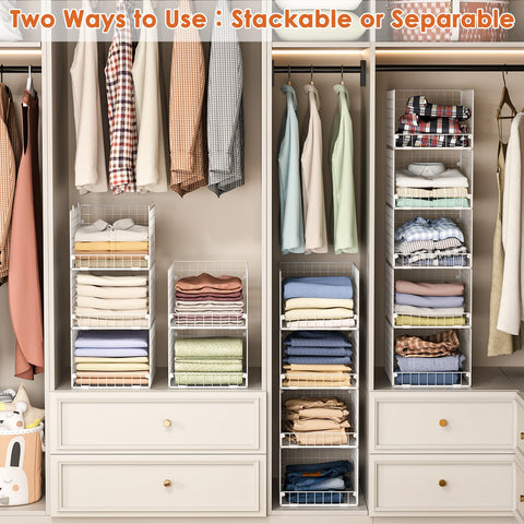 Yociyoga space-saving closet solution makes daily organization simple