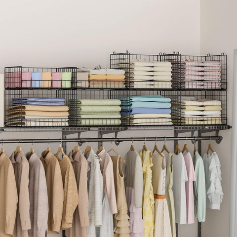 Yociyoga space-saving wardrobe solution fits pants, shirts, and accessories