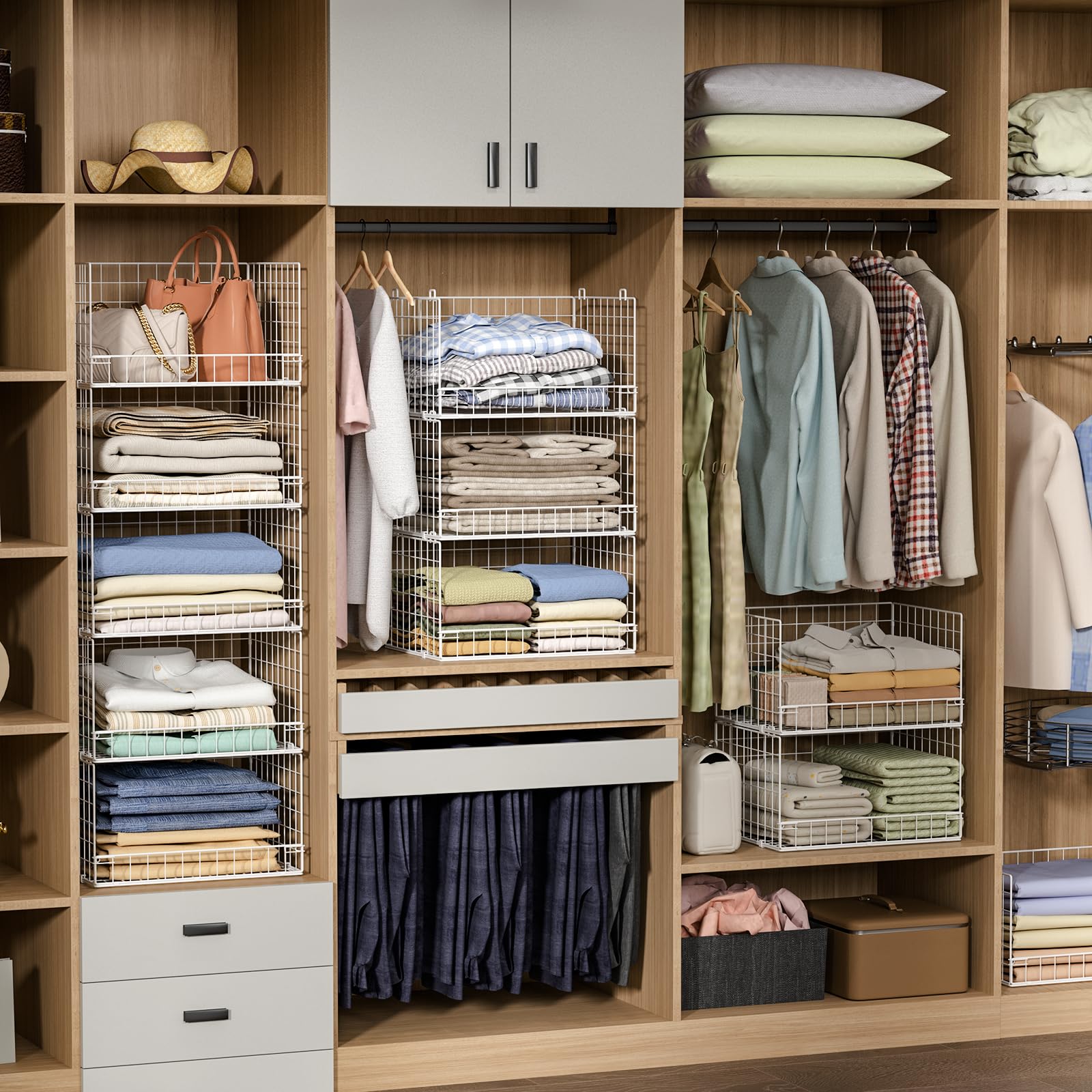 Yociyoga breathable storage bin allows quick item visibility and access