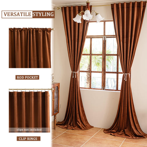 YOFUN durable velvet fabric provides lasting softness and color.
