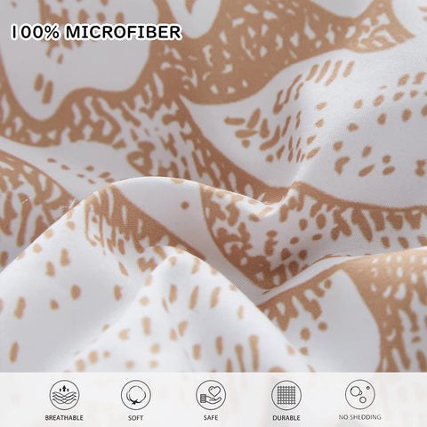 Yogeneg queen pillow shams completing the botanical bed set