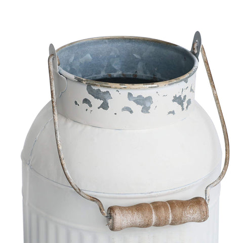 Yoillione Milk Jug Vase ready to hold artificial arrangements or dried flowers.