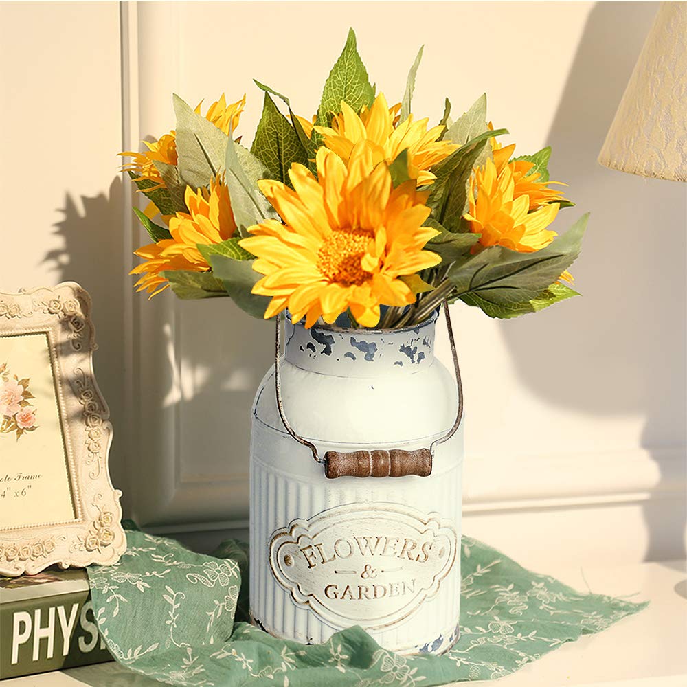 Yoillione Milk Jug Vase small size ideal as a charming table centerpiece.