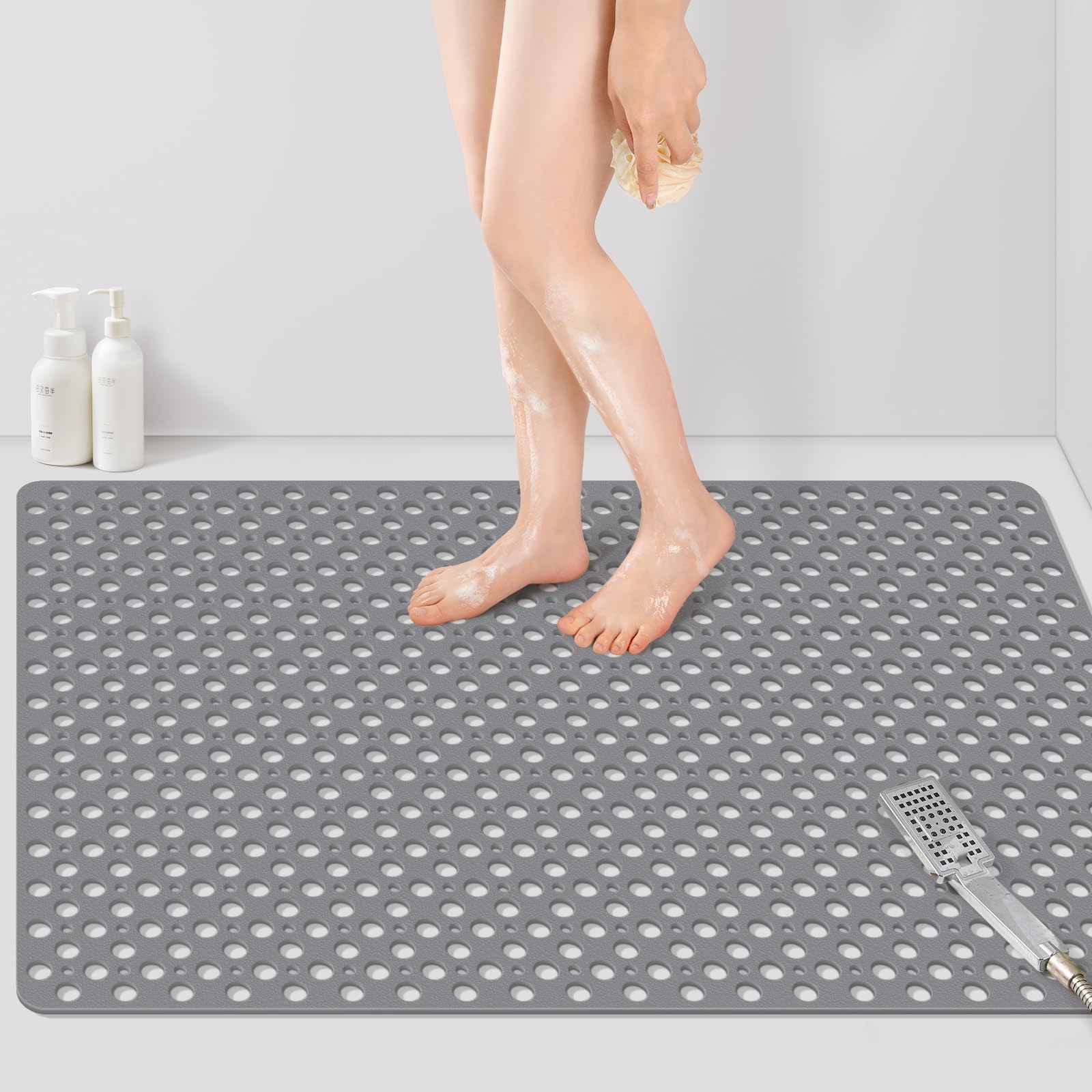 Yolife Large Shower Mat with textured surface for better grip