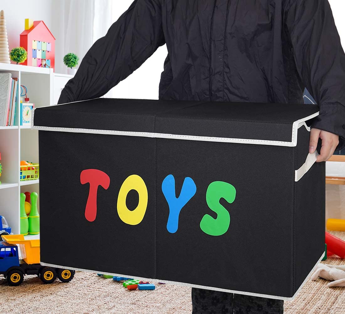 YOLOXO Toy Box Chest with sturdy 3mm inserts for lasting durability.