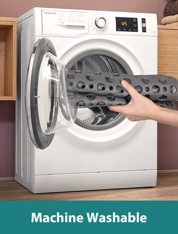 Yonala trim-to-fit feature helps customize the mat to your shower.