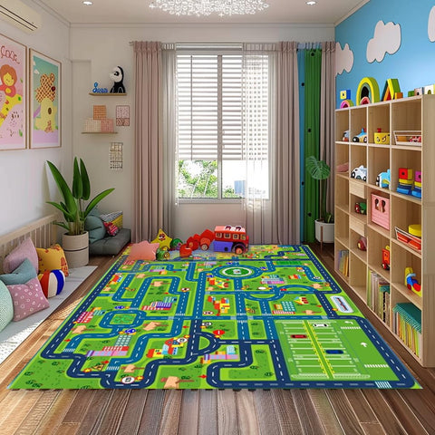 Yongjoy vehicles and buses pattern inspires imaginative role-play