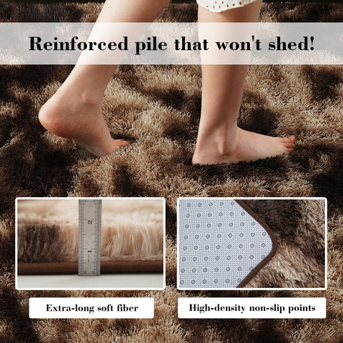 YONGYANGJUXIN care-friendly rug with hand wash guidance to preserve fluff.