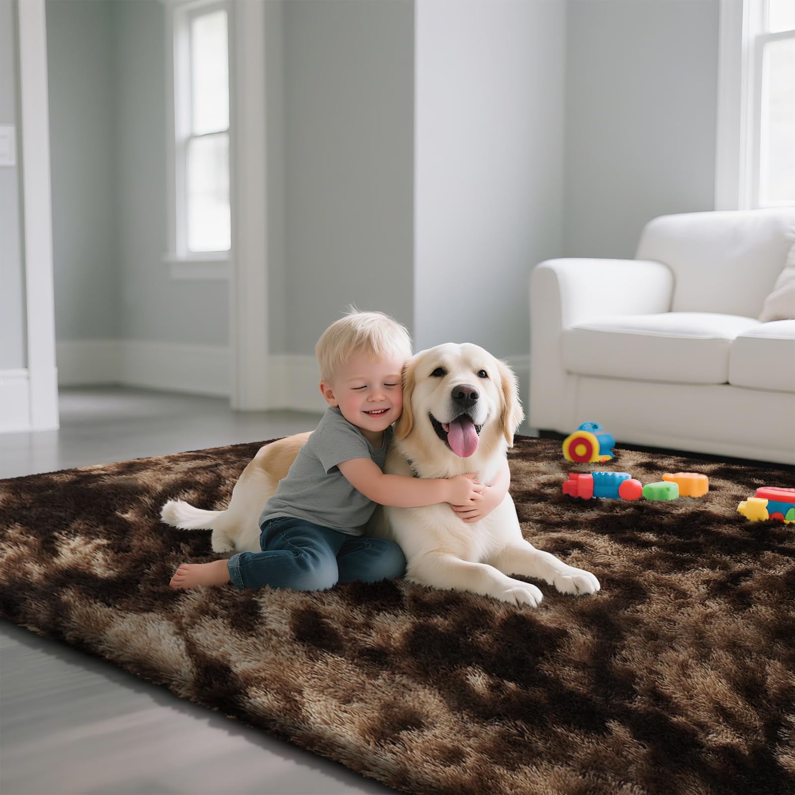 YONGYANGJUXIN family-friendly rug ideal for kids and pets in busy spaces.