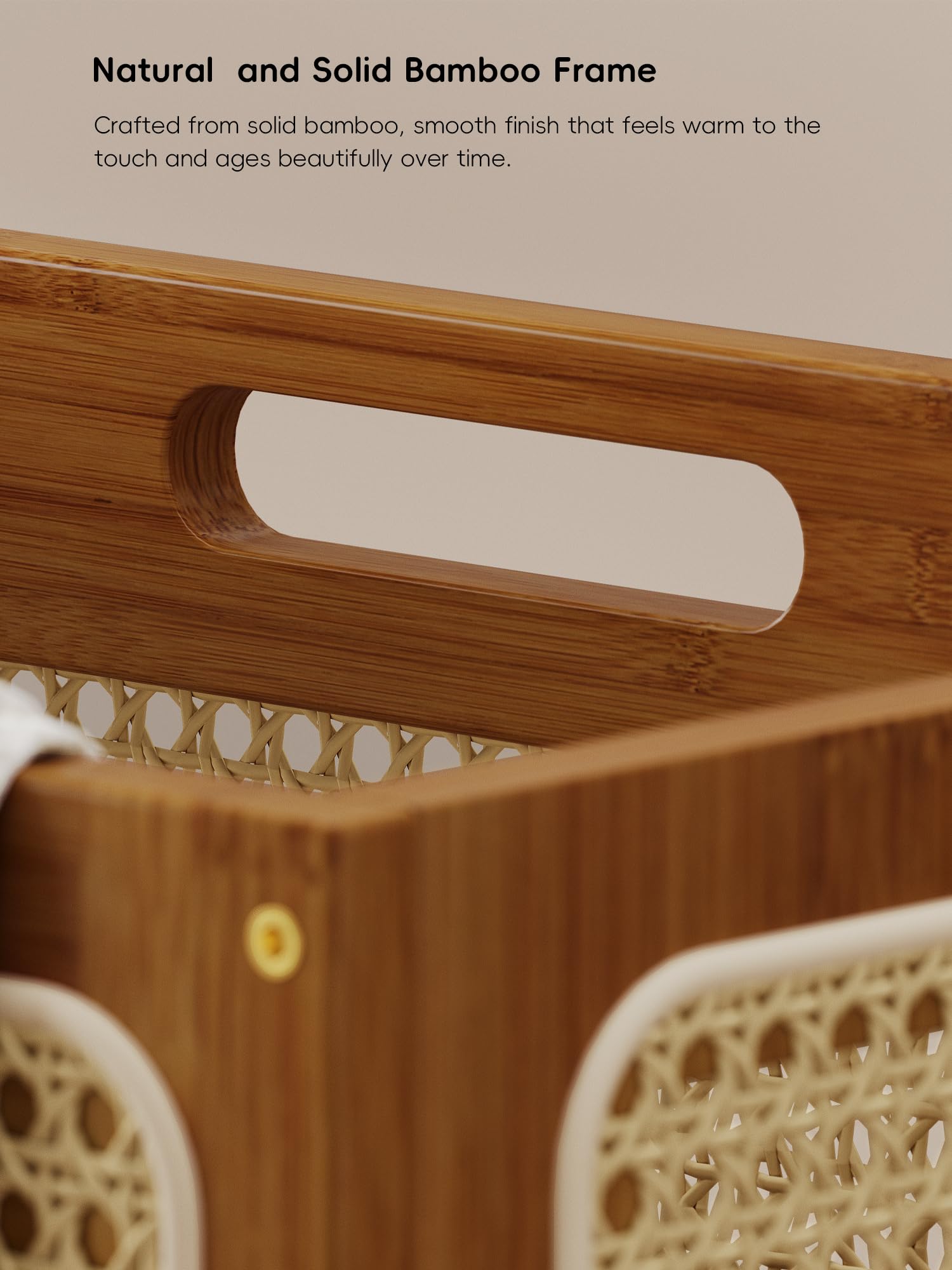 Yonscess open-top loading view for quick laundry access