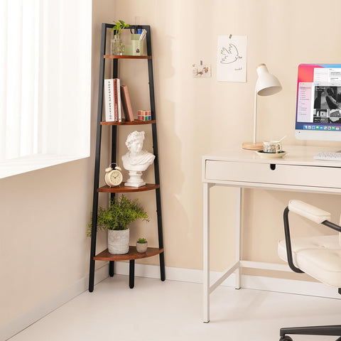 Yoobure 4-Tier Corner Shelf sturdy build for daily use
