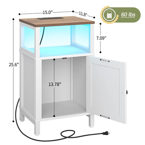 Yoobure 6.5 ft power cord offers flexible placement options.