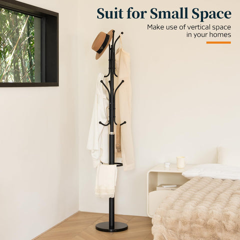Yoobure dimensions 71.3 inches tall fit tall entryways.
