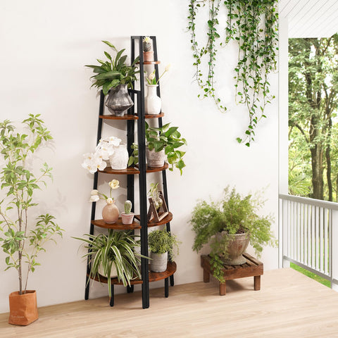 Yoobure corner shelf adjustable feet and anti tip kit enhance stability in busy spaces
