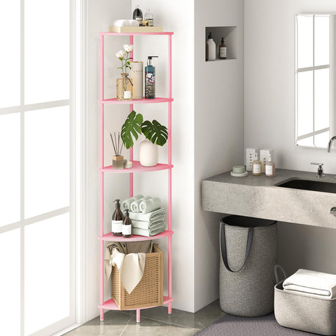 Yoobure curved shelves with smooth edges reduce collisions