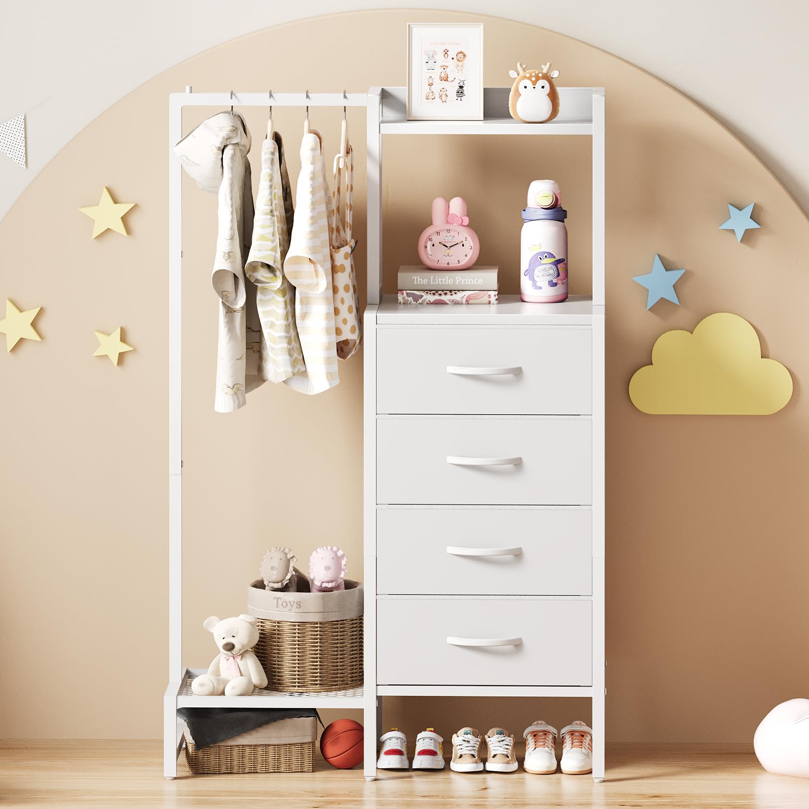 Yoobure dresser assembly instruction guide helping quick setup