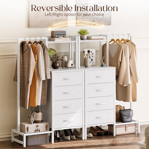 Yoobure dresser hanging rack top display for cosmetics or decor
