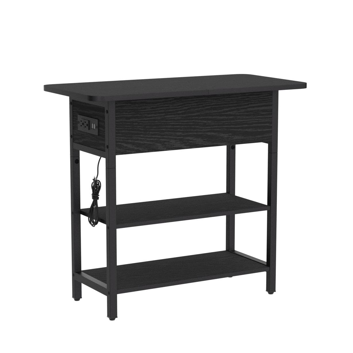Yoobure end table placed in a cozy living room setting.