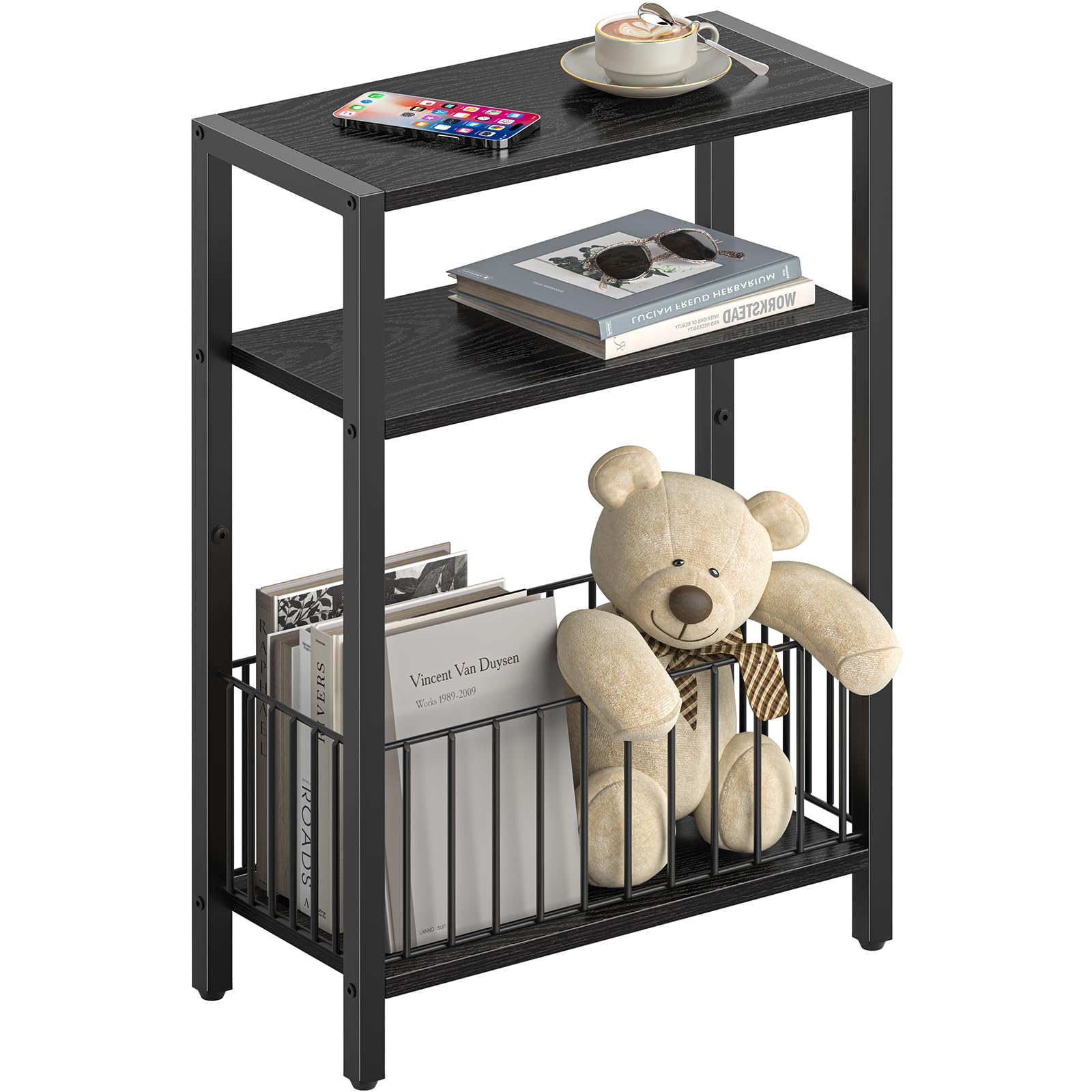Yoobure narrow side table setup for small spaces