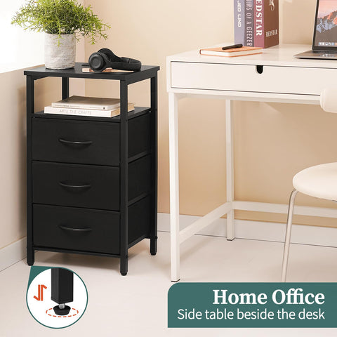 Yoobure night stand compact design fits small spaces gracefully