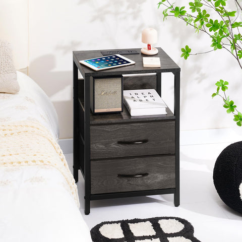 Yoobure nightstand arrives with tools and clear assembly instructions.