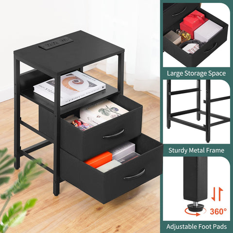 Easy assembly with labeled parts and included tools