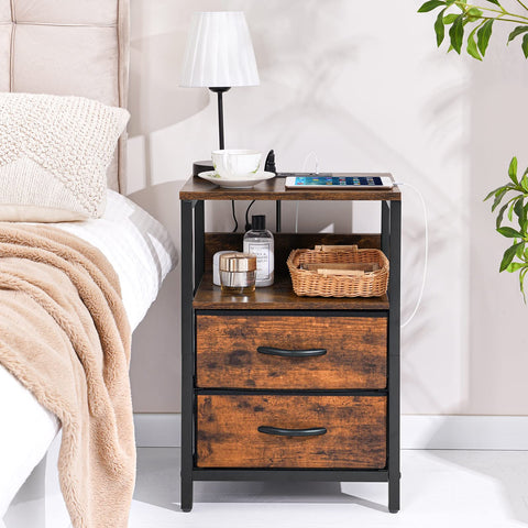 Yoobure nightstand includes a one-year warranty and safety certifications for peace of mind