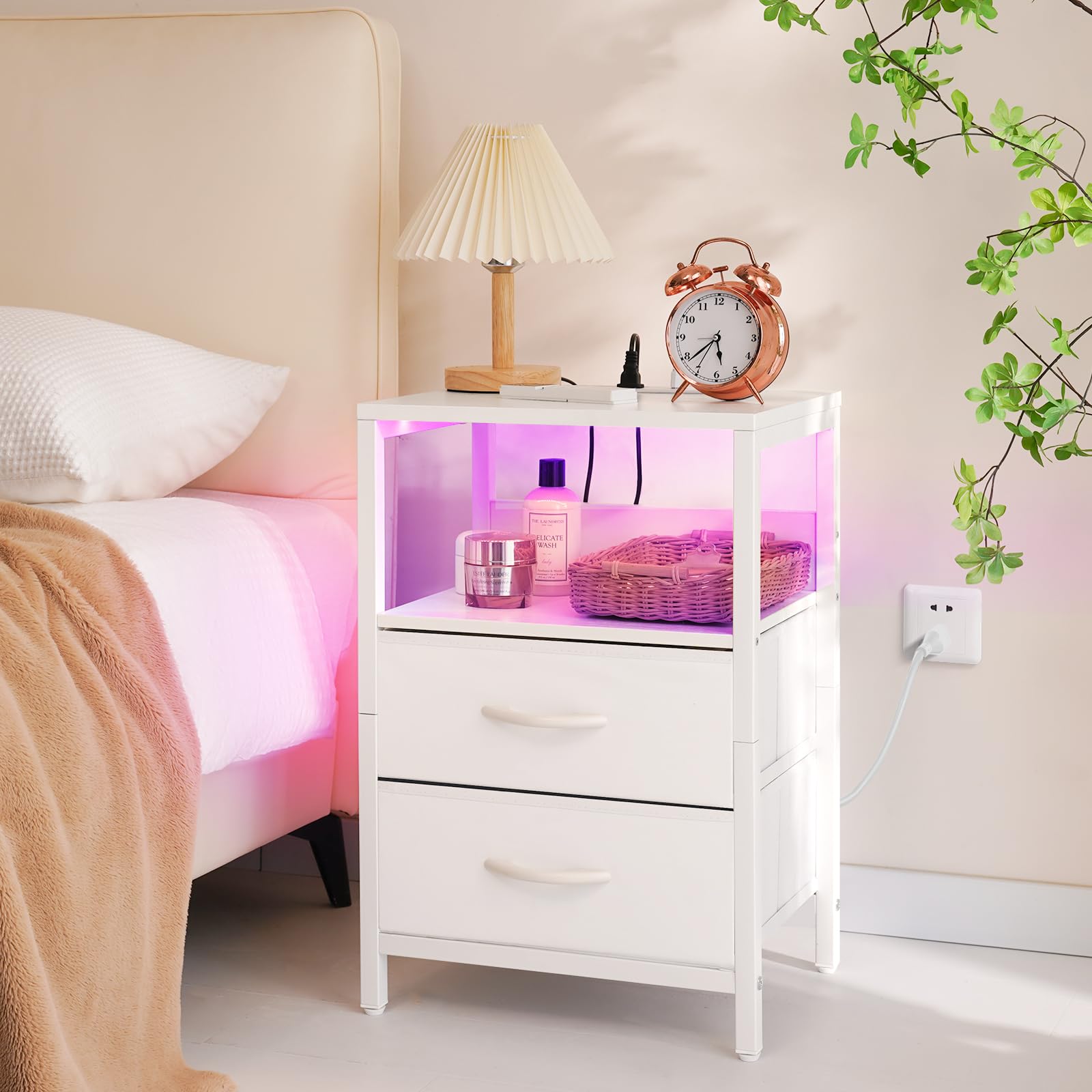 Yoobure nightstand includes a 1-year warranty and responsive customer support.