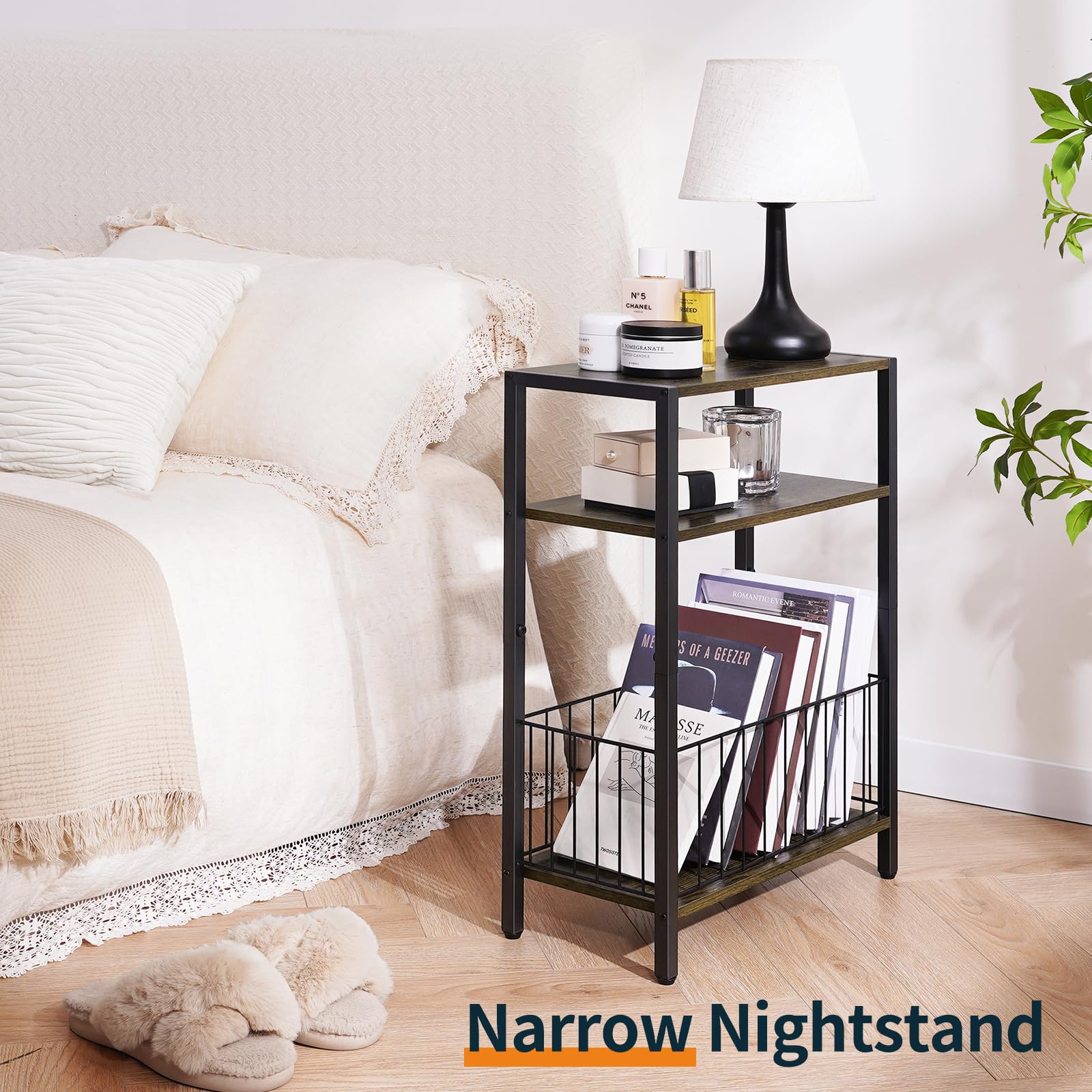 Yoobure side table ideal for entryways and narrow hallways