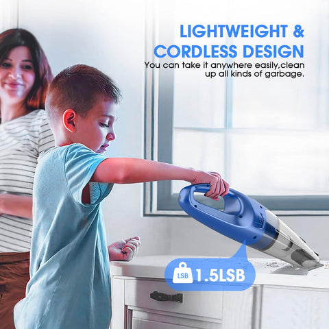 YOOHI includes crevice tool and brush for upholstery and tight gaps.