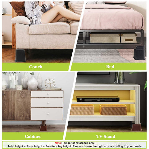 Yookwutar 6-inch risers help easier standing from the couch