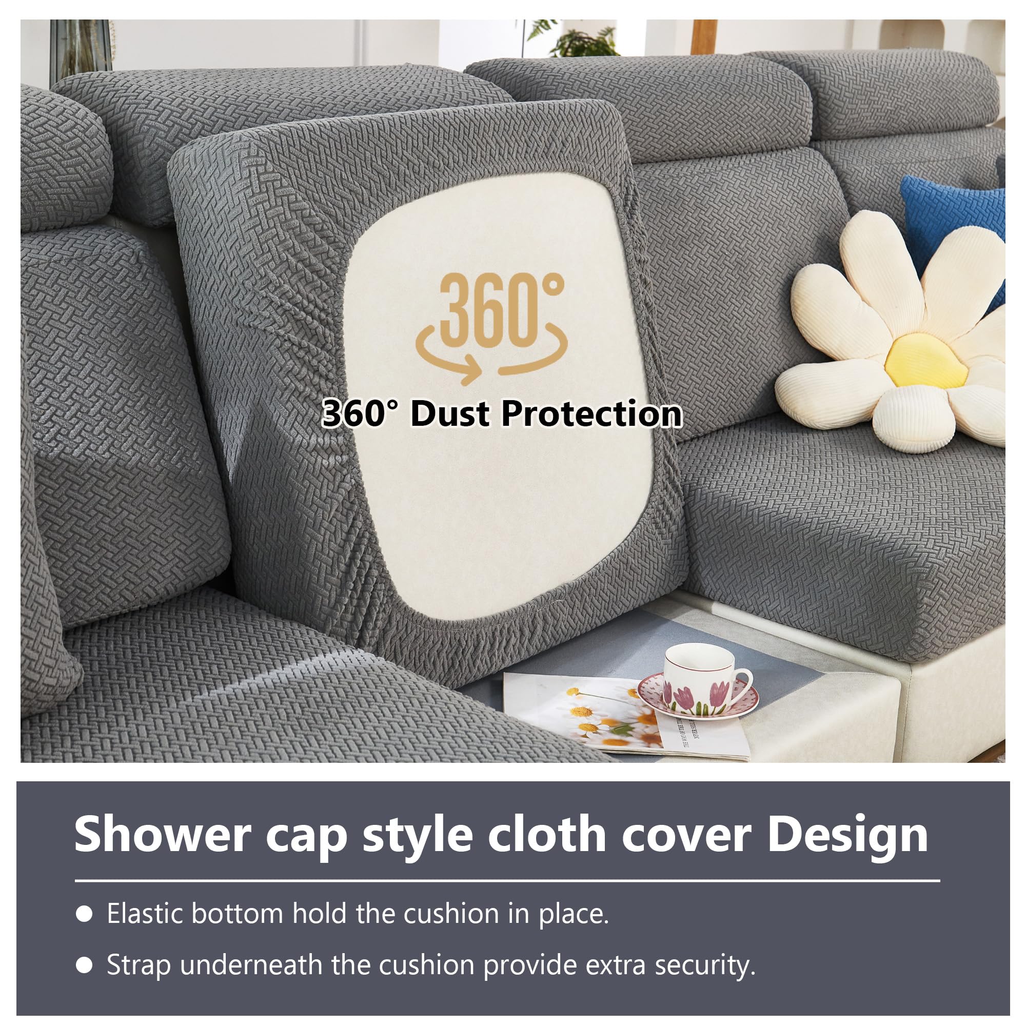 Size guide helps you choose the right Yoovat cushion cover for your cushions.
