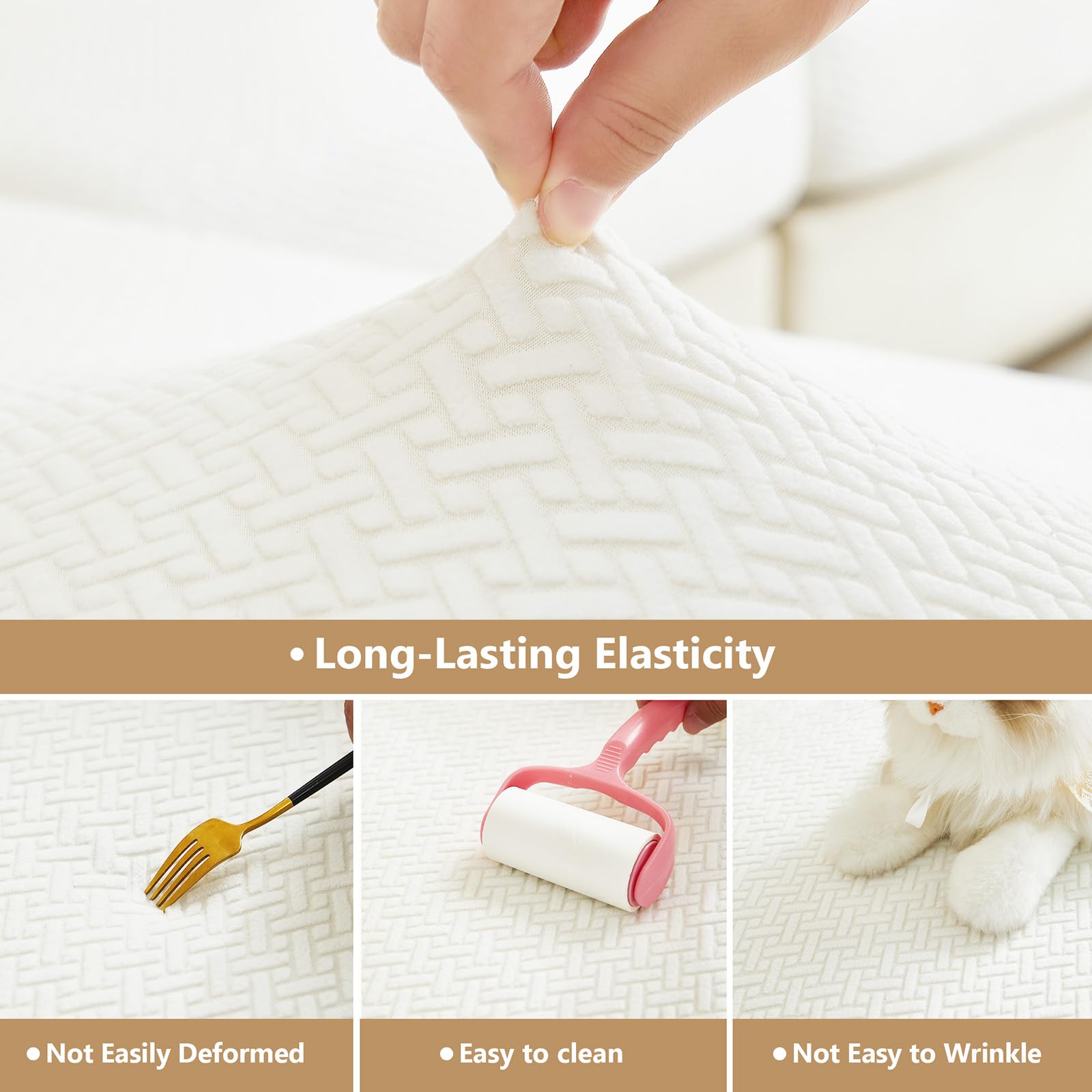 Yoovat machine washable cushion cover for simple cleaning