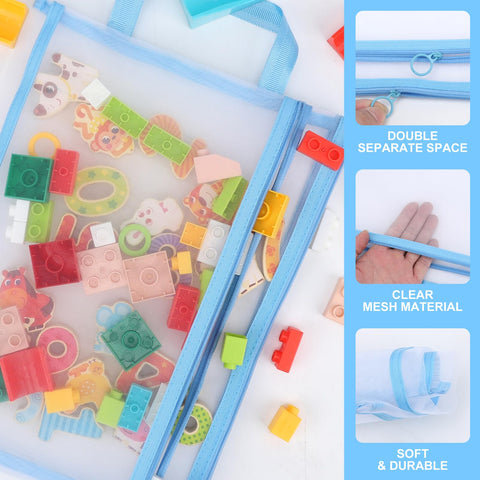 YOPCDJ breathable see-through pouch for easy item location