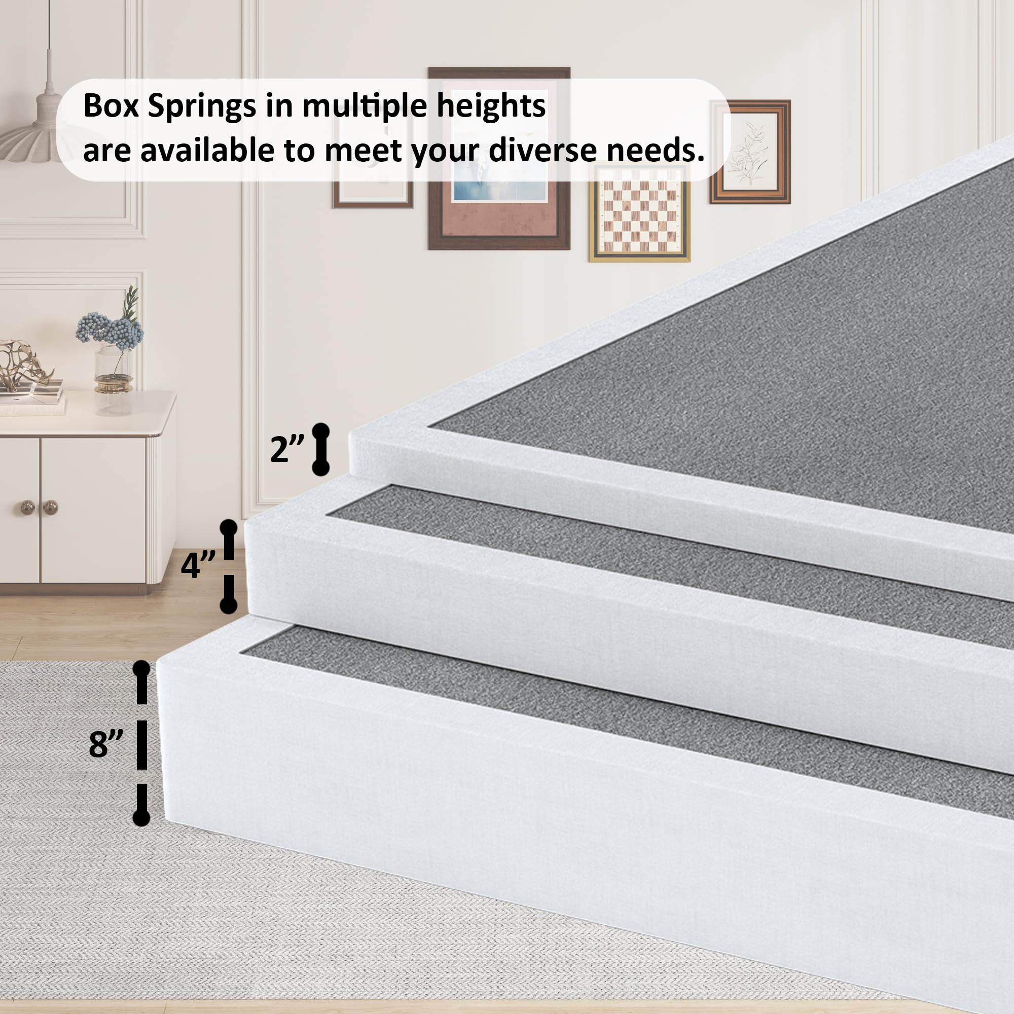 YORMDMO 2 Inch Queen Bunkie Board packaging ready for shipping and handling