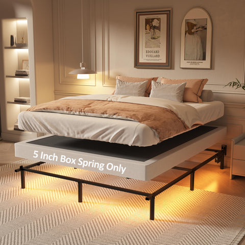 YORMDMO box spring for mattress compatibility with standard full beds.