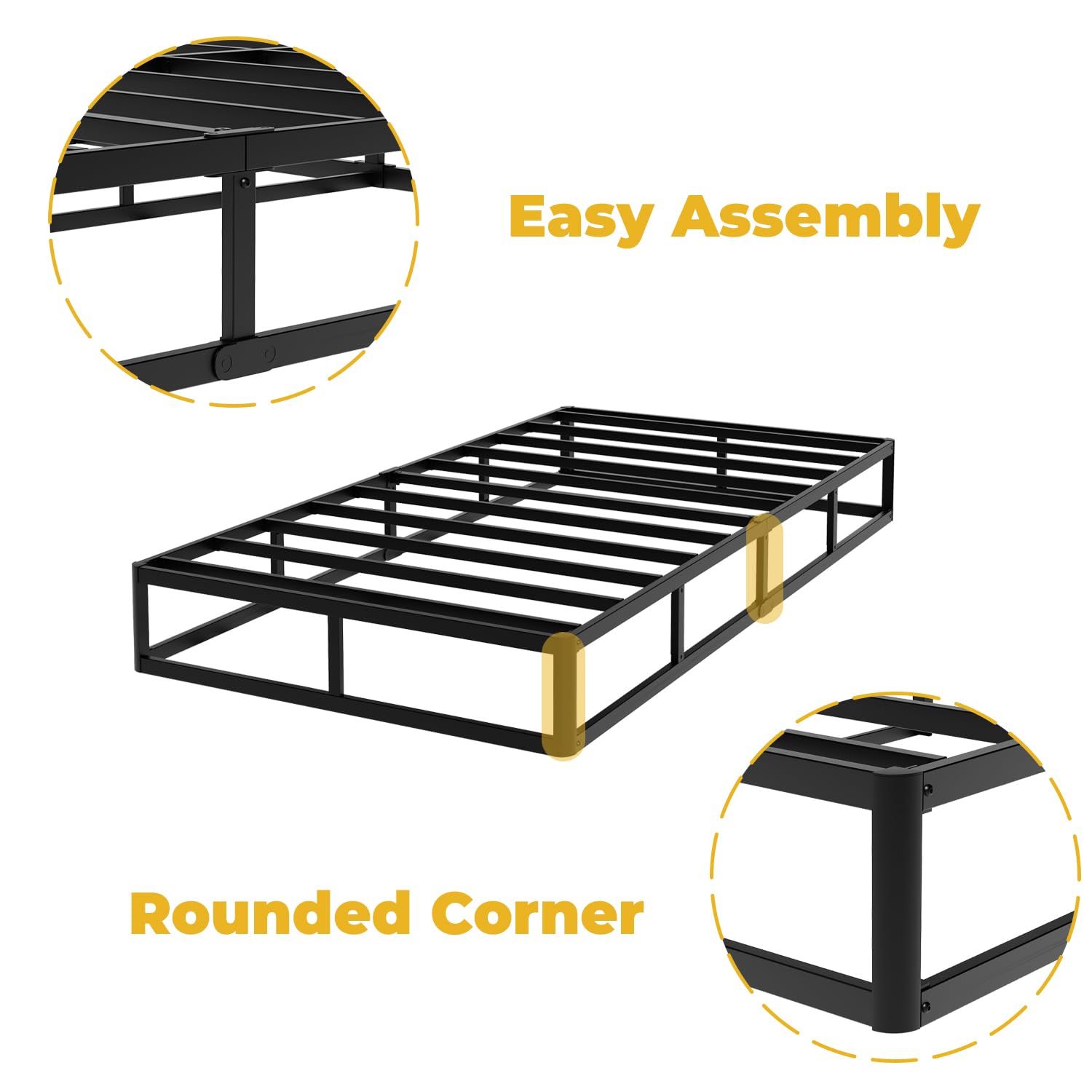 YORMDMO easy assembly helps you set up quickly.