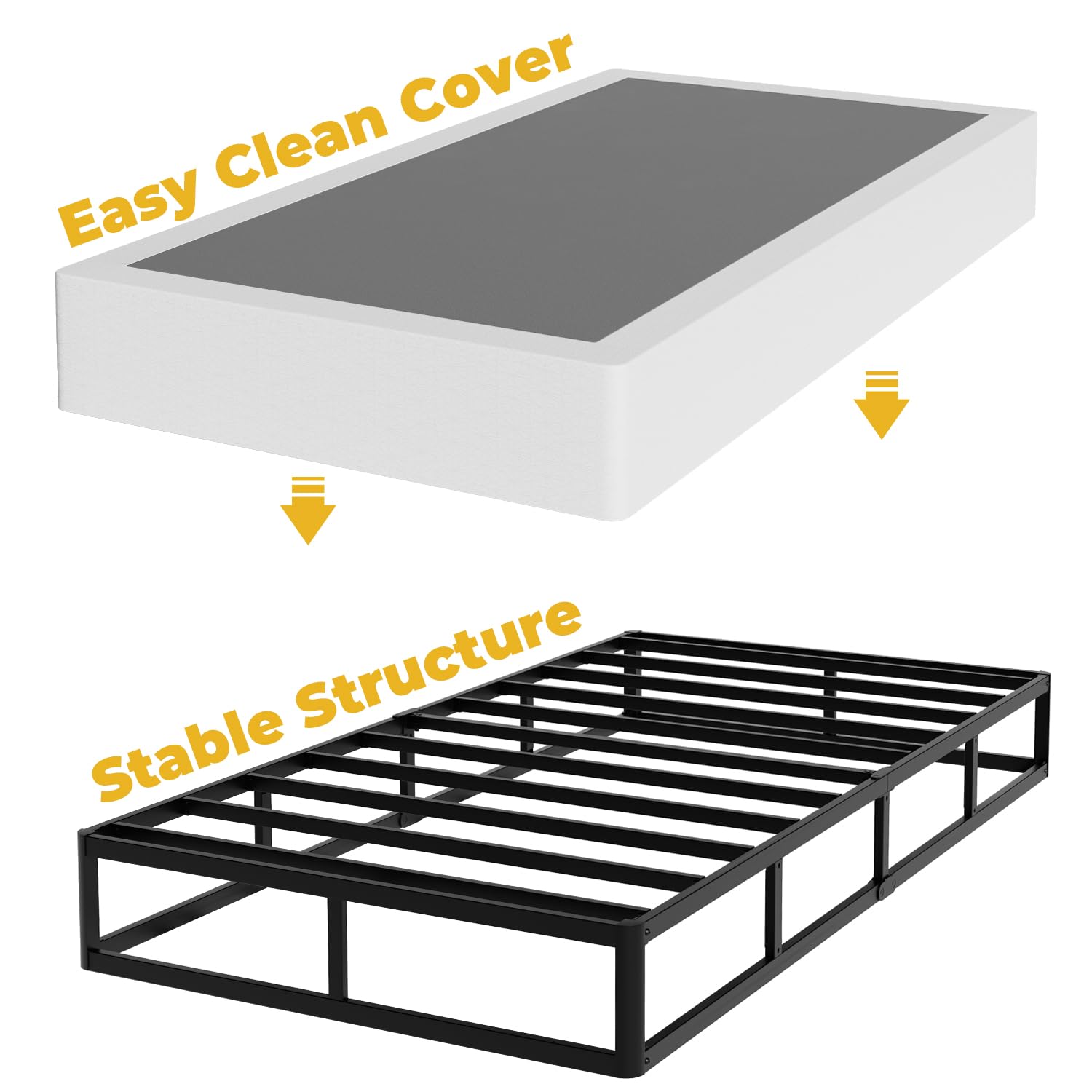 YORMDMO noise-free design keeps nights peaceful and undisturbed.