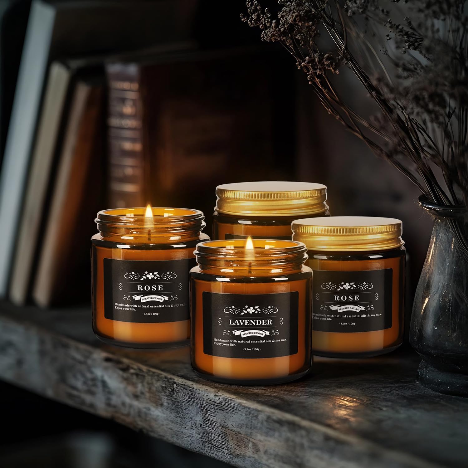 YOROXRG centerpiece candles add style to parties and celebrations.