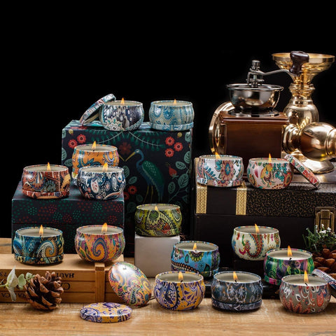 YOROXRG candle jar gift pack presented as elegant, ready-to-gift set.