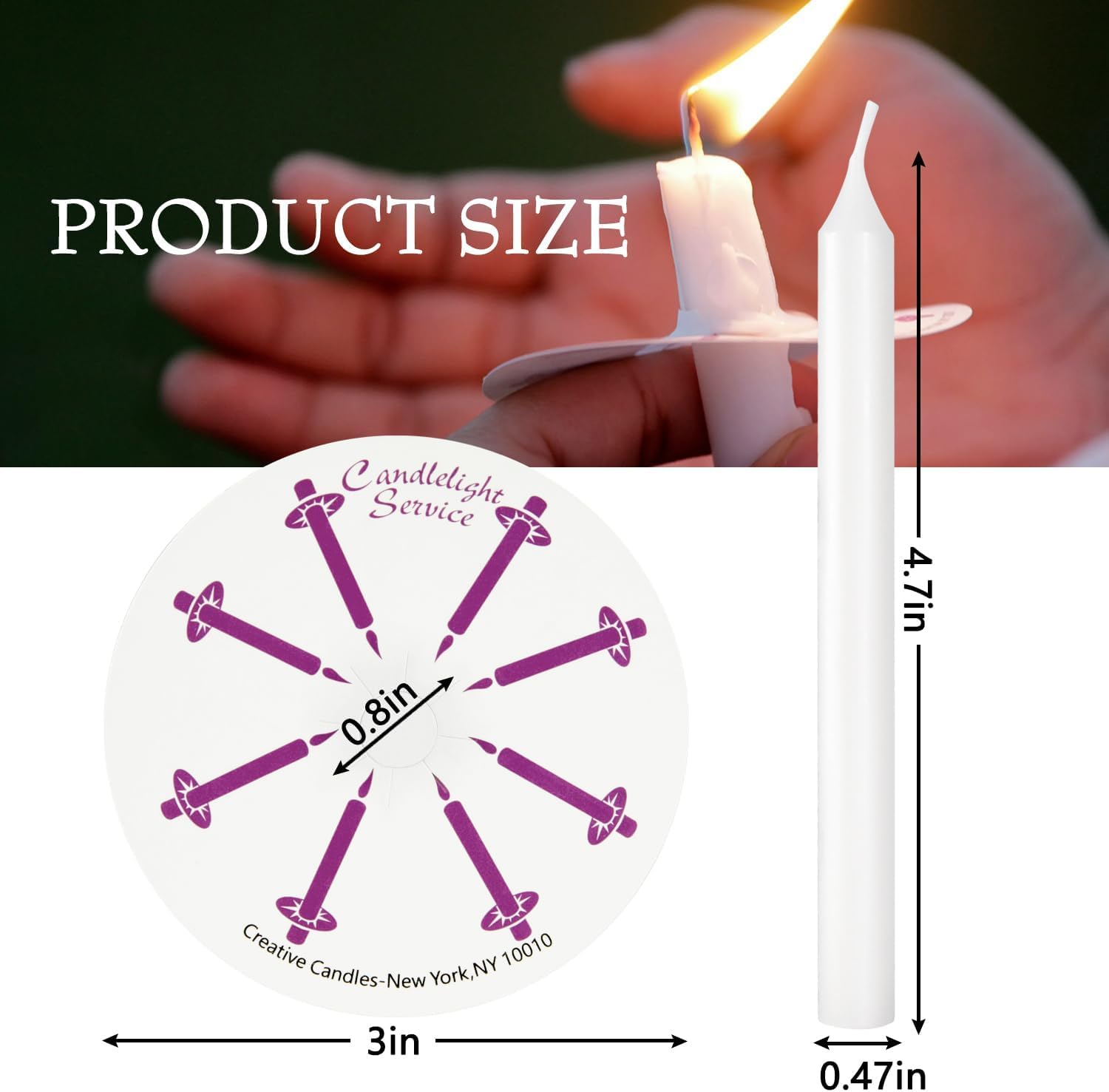 YOROXRG cotton wicks deliver tall, steady flames with an elegant, spill-free burn.