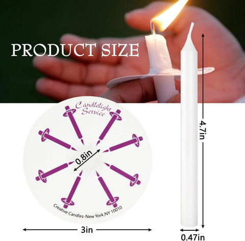 YOROXRG cotton wicks deliver tall, steady flames with an elegant, spill-free burn.