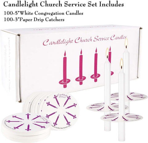 YOROXRG drip protector white-coated guards against wax drips during ceremonies.