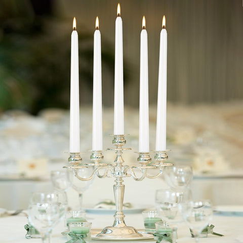 YOROXRG dripless taper candles 10in keep tables neat during dinners.