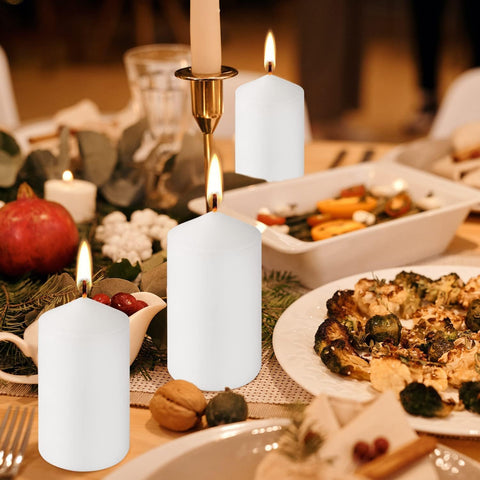 YOROXRG unscented candles are ideal for emergency lighting and lanterns