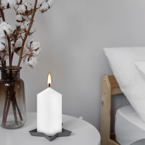 YOROXRG 20-pack white candles fit standard holders for events