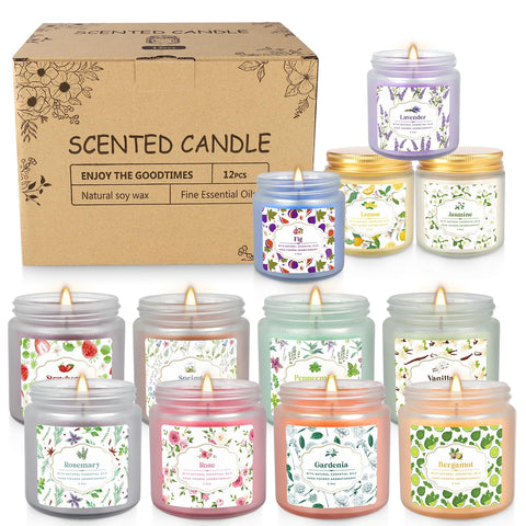 yoroxrg scented candle lavender calm for restful evenings