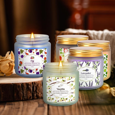 yoroxrg scented candle lemon zest energizing vibe