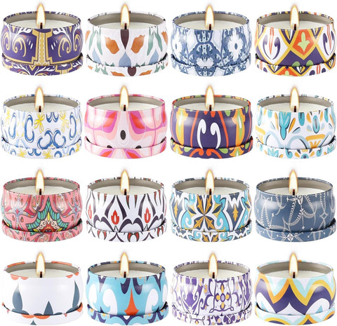 YOROXRG scented soy wax travel tin candle in a 2.5 oz tin for long-lasting aroma